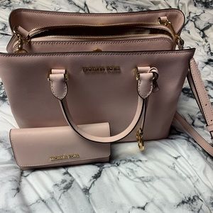 Authentic Michael Kors Bag and Wallet set